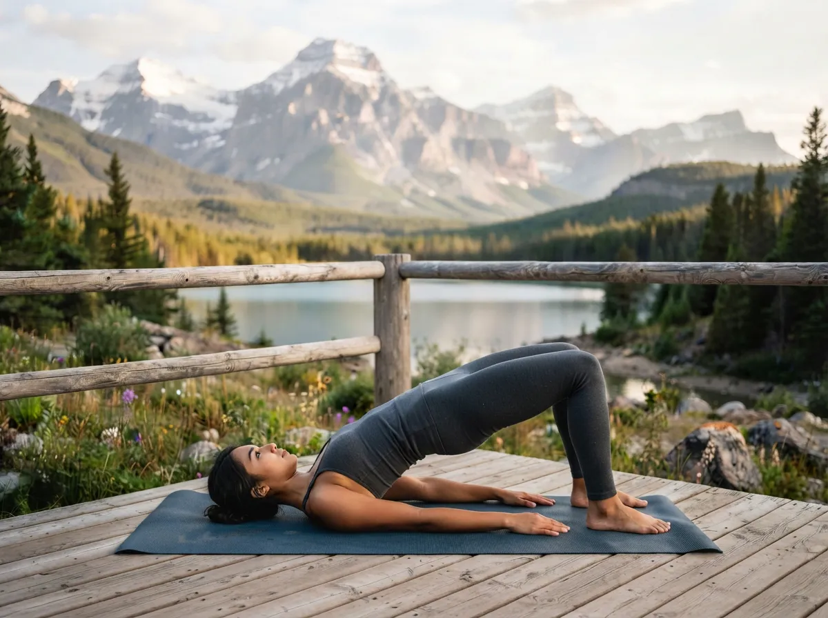 yoga bridge pose