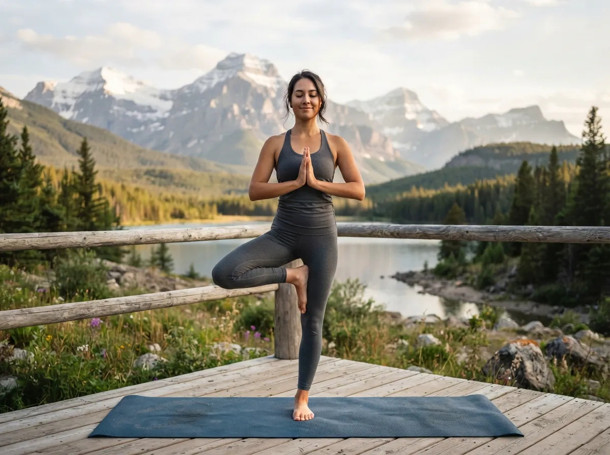 yoga tree pose
